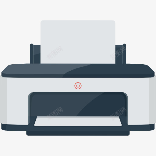 打印机图标png_新图网 https://ixintu.com 印刷 工具和用具 打印机 技术 油墨 电子 纸