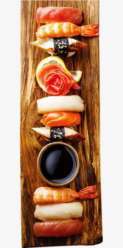 生鱼片png寿司美食海报高清图片