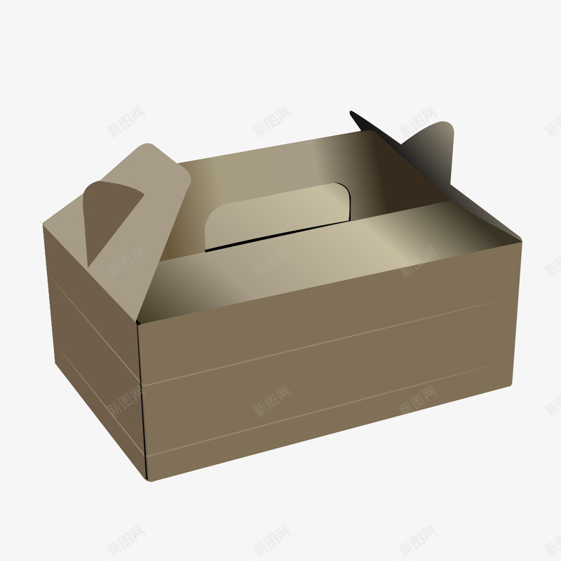 包装的盒子png免抠素材_新图网 https://ixintu.com 产品实物 子 展示盒 收纳盒 箱子