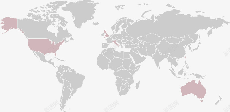 世界地图装饰png免抠素材_新图网 https://ixintu.com 世界 地图 装饰