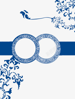 中国青花桌面图标下载青花瓷花纹矢量图高清图片