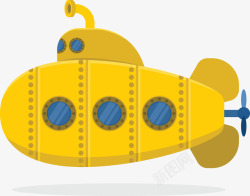 黄色潜水艇素材