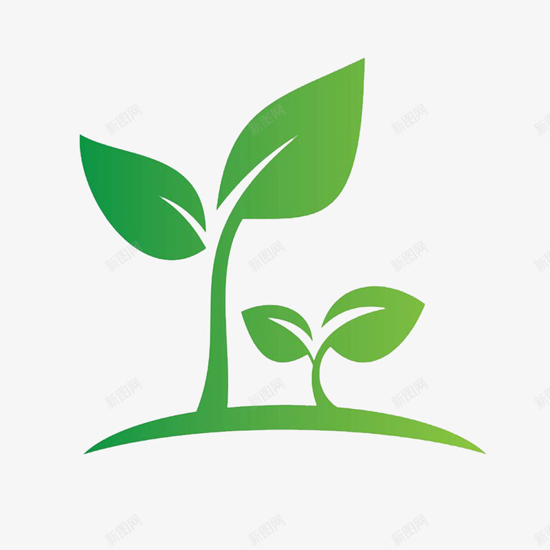 卡通绿色的无毒的小树苗图标png_新图网 https://ixintu.com 无毒标志 绿色无污染 绿色标识 绿色树苗 绿色的 绿色的小树苗 色保护