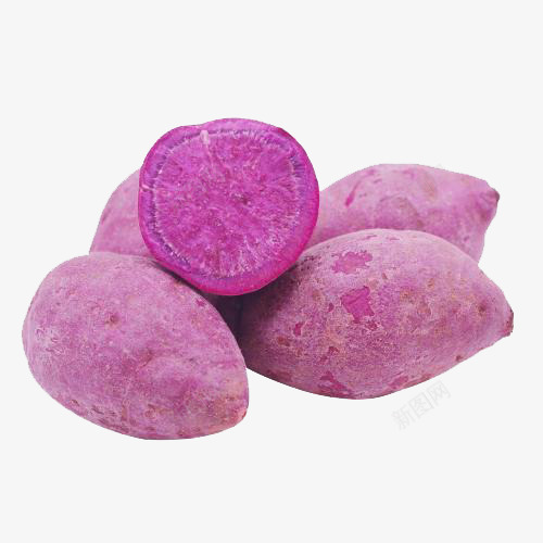 五个紫色实物红薯png免抠素材_新图网 https://ixintu.com 五个 实物 实物红薯 紫色 紫色红薯 红薯