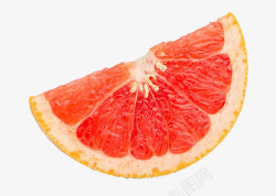 红色柚子柚子切片高清图片