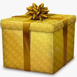 礼物盒子绿色礼物盒素材