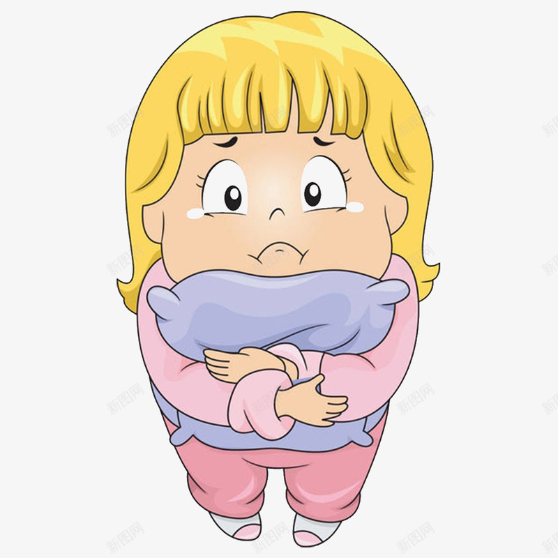 吓哭的女孩png免抠素材_新图网 https://ixintu.com 卡通人物 吓哭的女孩 哭泣 害怕 畏惧 胆怯