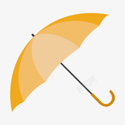 对称美卡通手绘雨伞高清图片