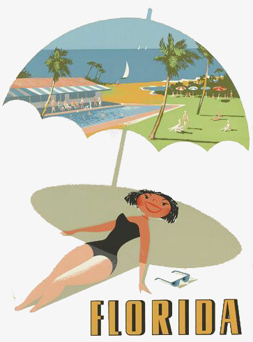 佛罗里达沙滩与美女png免抠素材_新图网 https://ixintu.com 佛罗里达 沙滩 美女 遮阳伞