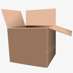 纸质箱子小的盒子高清图片