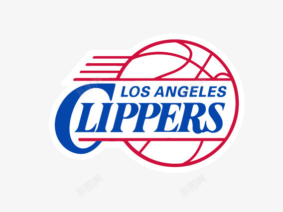 洛杉矶快船队徽png免抠素材_新图网 https://ixintu.com Angeles Clippers Los NBA标志 NBA球队队徽 洛杉矶快船队徽