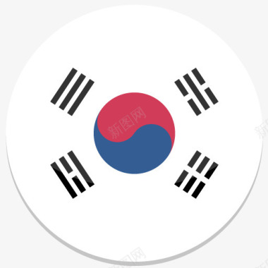 南韩国2014世界杯标志平图标图标