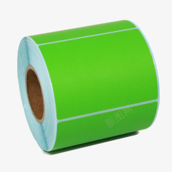 热敏纸绿色条码打印纸高清图片