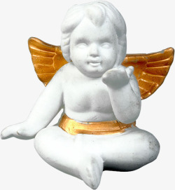 石膏天使白天使塑像型高清图片