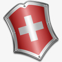 瑞士军队增强卷图标图标