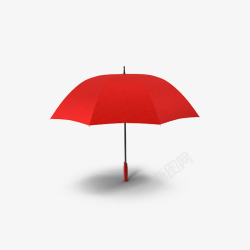 雨具单色打开一把红雨伞高清图片