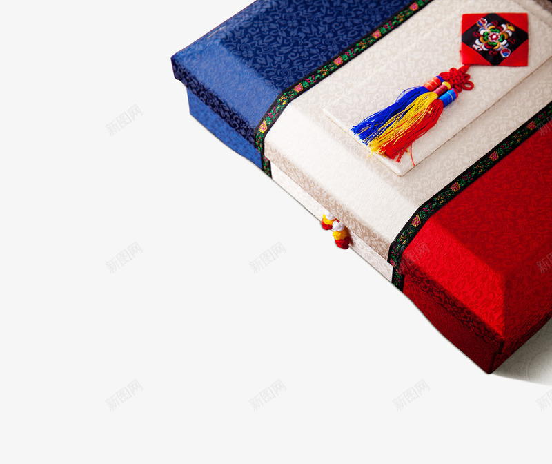 韩式传统礼盒png免抠素材_新图网 https://ixintu.com 传统 传统文化 盒子装饰图案 礼盒 韩式