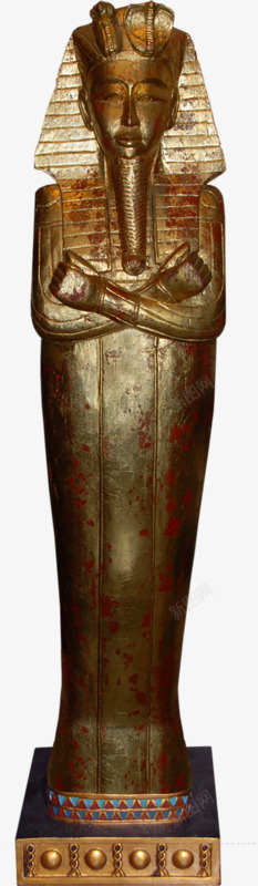 埃及法老塑像素材