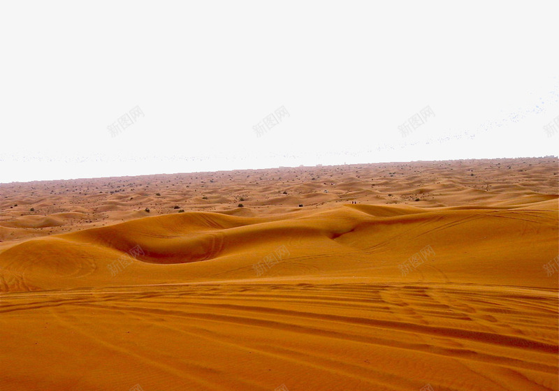 一望无际的沙漠png免抠素材_新图网 https://ixintu.com 大沙漠 广阔 极限环境 自然环境 黄沙