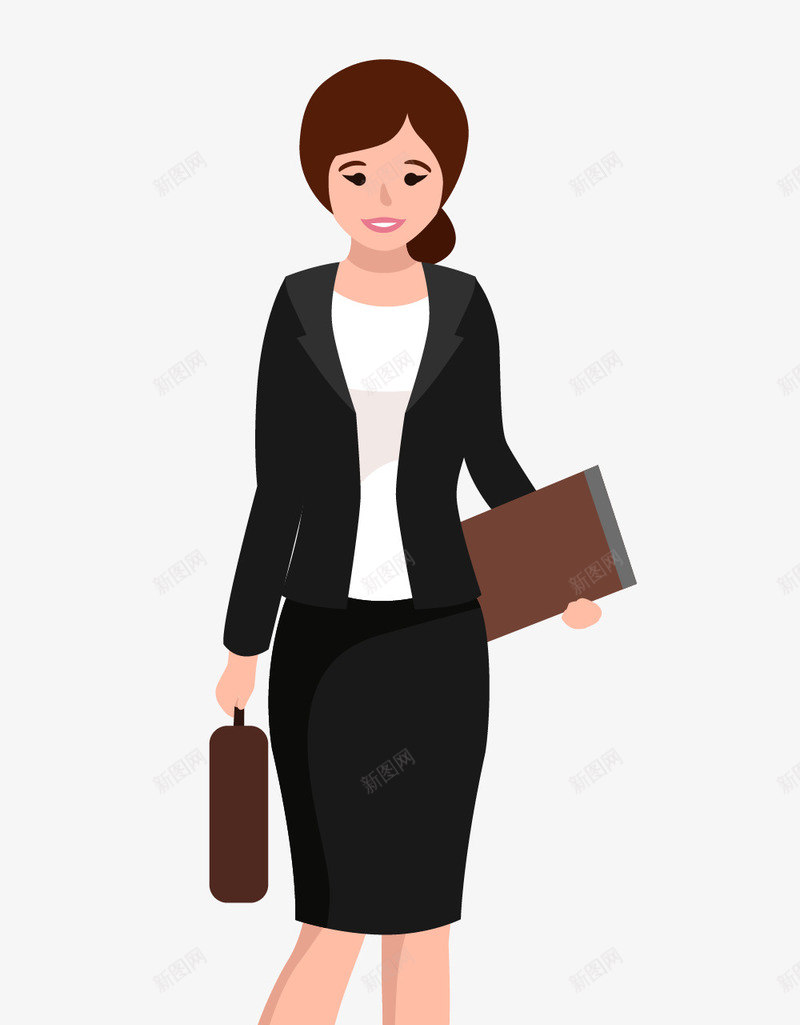 女公司职员职业规划png免抠素材_新图网 https://ixintu.com 女公司 职业 职员 规划