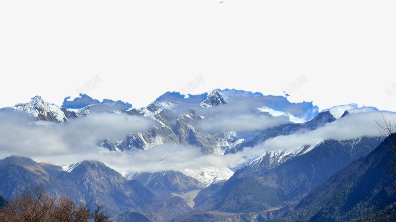 西藏南伽巴瓦峰五png免抠素材_新图网 https://ixintu.com 名胜古迹 旅游风景 著名建筑