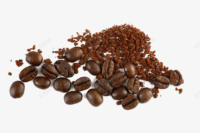 咖啡豆png免抠素材_新图网 https://ixintu.com 可可豆 咖啡 咖啡豆