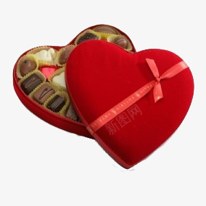 巧克力png免抠素材_新图网 https://ixintu.com 巧克力 甜品 甜点 盒子 礼物盒 红心