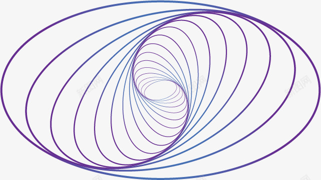 椭圆螺旋背景图png免抠素材_新图网 https://ixintu.com png 椭圆 渐变 漂浮 科技