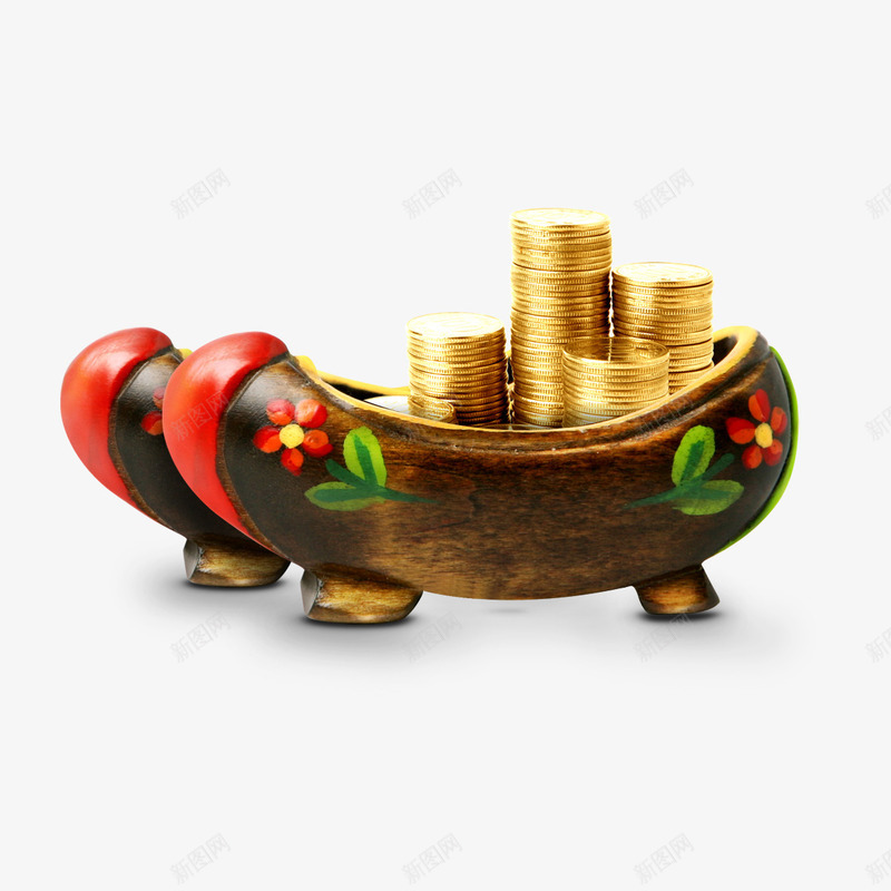 复古聚宝盆金币psd免抠素材_新图网 https://ixintu.com 复古 硬币 聚宝盆 聚宝盆图 金币