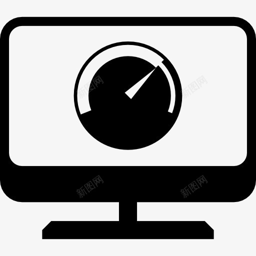 台式电脑屏幕米图标png_新图网 https://ixintu.com 台式电脑 数据大屏 桌面 电脑屏幕 计 计算机技术