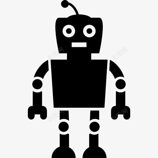 机器人的天线图标png_新图网 https://ixintu.com 技术 未来 机器人 科幻 科技