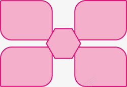 相片摆放粉色相框高清图片