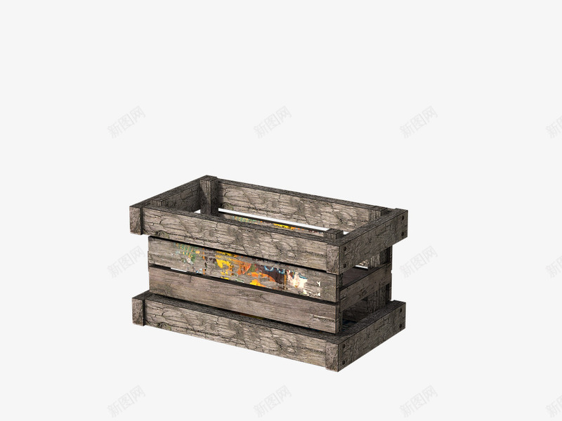 木头框png免抠素材_新图网 https://ixintu.com 木头盒子 木盒 盒