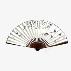 中国风扇子素材