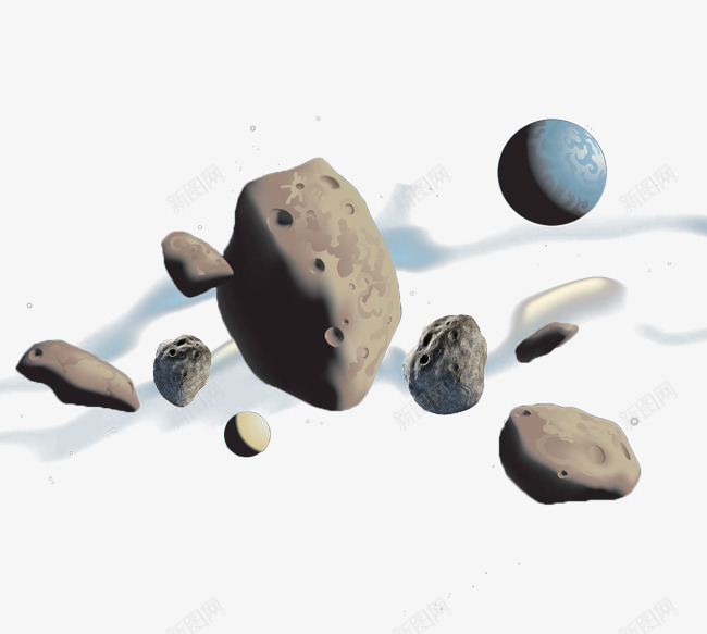 陨落碎石png免抠素材_新图网 https://ixintu.com 小石块 小碎石 河流 漂浮 石头 陨石 陨落