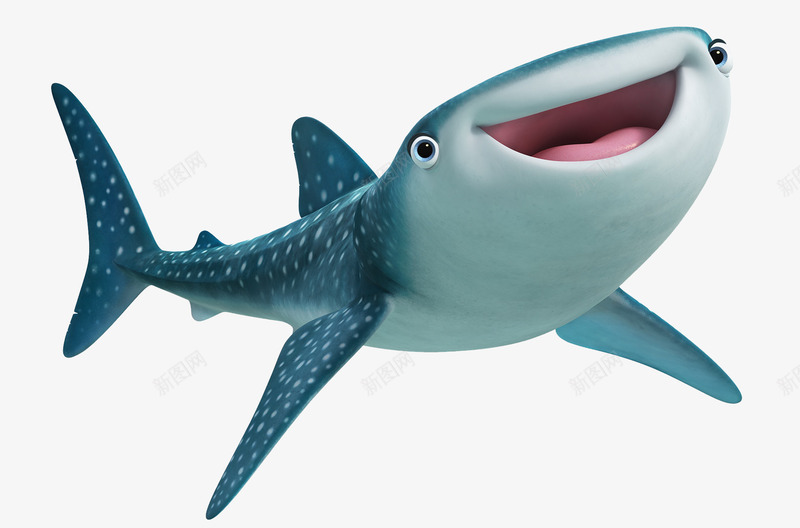 鲨鱼海底总动员海报png免抠素材_新图网 https://ixintu.com 总动员 海底 海报 鲨鱼