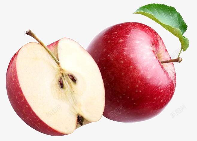 红护士大苹果png免抠素材_新图网 https://ixintu.com 护士节插画 水果 红苹果 绿色水果 苹果