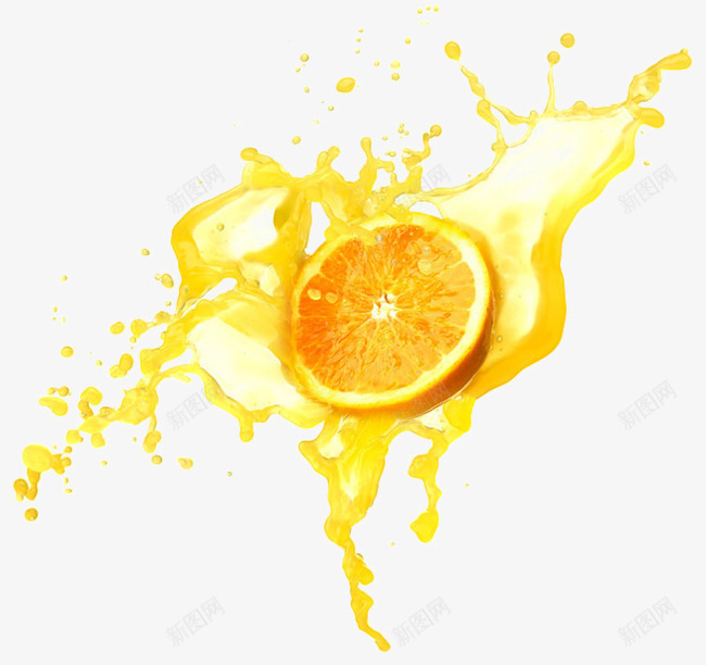 飞溅的橙汁png免抠素材_新图网 https://ixintu.com 切片柠檬 切片橙子 吸管 夏季 果园 果汁 果汁特效 柠檬汁 橙子 橙汁 水果 飞溅的橙汁 飞溅的橙汁免费下载