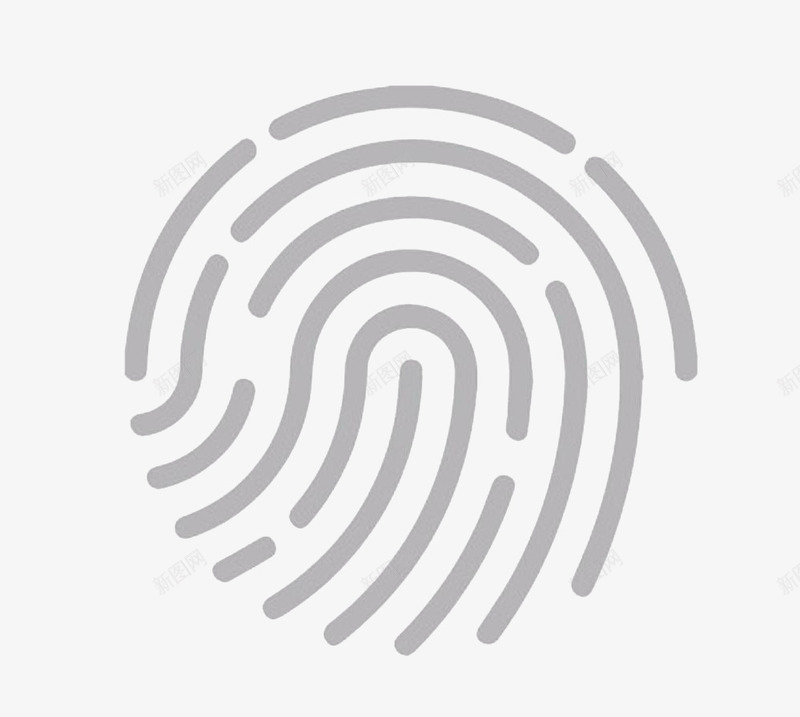 指纹识别png免抠素材_新图网 https://ixintu.com 二维码 指纹 指纹识别二维码 识别