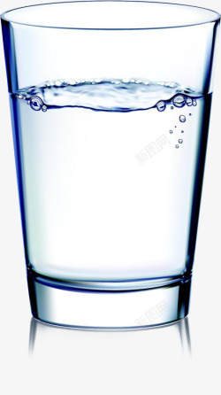 矢量纯净水一杯水高清图片