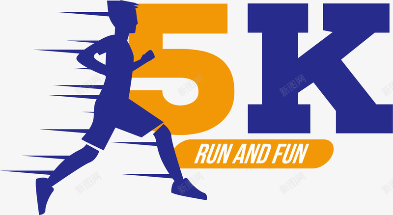 跑步的广告图标png_新图网 https://ixintu.com 奔跑符号 广告 标志 跑步 跑步标志 跑步标识