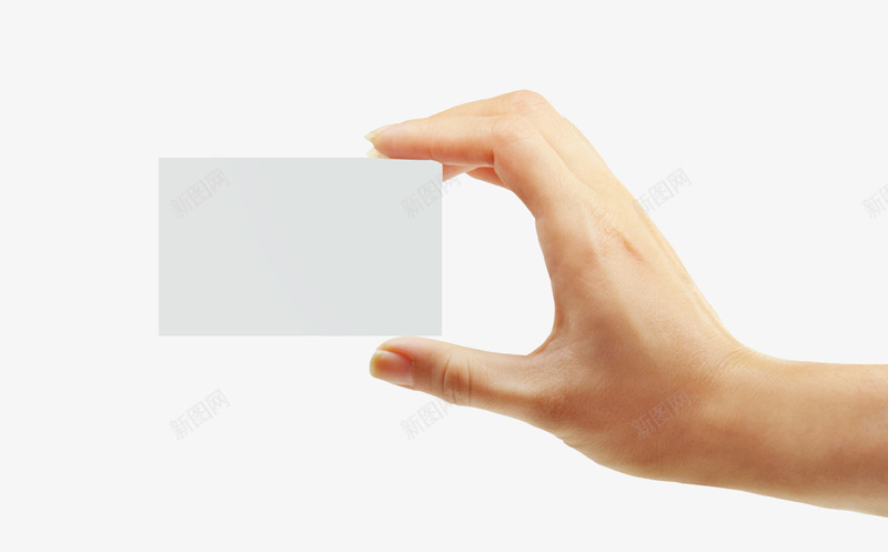 手持卡片png免抠素材_新图网 https://ixintu.com 左右手 手势 拿着卡片的手 白色卡片