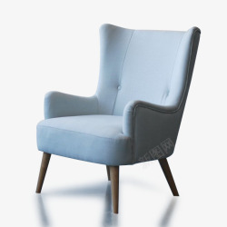 蓝色的座位创意合成椅子效果蓝色家居高清图片