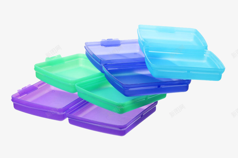 塑料盒子png免抠素材_新图网 https://ixintu.com PVC材质 塑料制品 塑料盒子 容器 密封盒子 盒子 饭盒