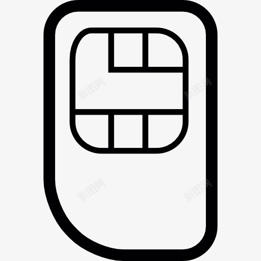 手机卡图标png_新图网 https://ixintu.com 卡 手机 手机卡 技术 智能手机 电话公司