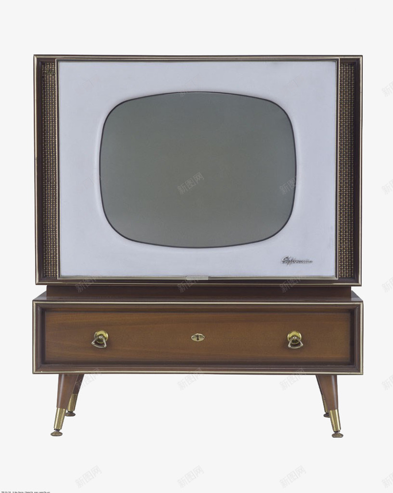 老式电视机png免抠素材_新图网 https://ixintu.com 50年代 信息技术 实物 家庭娱乐 新闻媒体 电子娱乐 科技 老 老式电视机