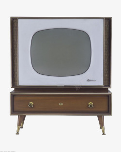 家庭娱乐老式电视机高清图片