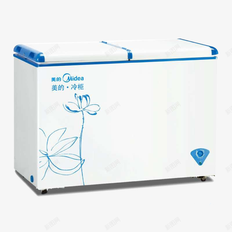 白色的冰柜png免抠素材_新图网 https://ixintu.com 冰柜 实物 日用 白色