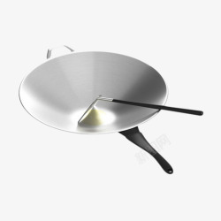 不锈钢铲子银色金属餐具锅和铲子食物高清图片