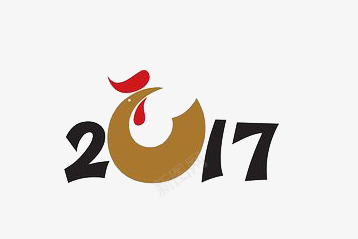 2017图标png_新图网 https://ixintu.com 2017素材 标签 艺术字 鸡年素材